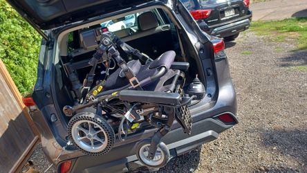 Excellent - Jazzy Passport Chair & Bruno Arm Hoist 