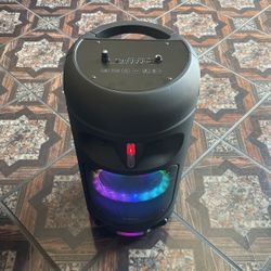 Brookstone Rumble Tower Portable Bluetooth Speaker