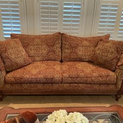 Beautiful Sofa Southwestern/tuscan Style - Ethan Allen Down Sofa