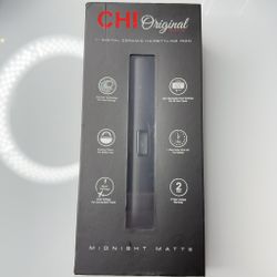 CHI Digital 1" Ceramic Flat Iron – Midnight Matte