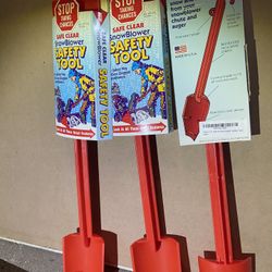 stens made in USA 3 Lot safety snow blower pick thrower clog tool accessory 
