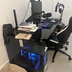 Computer Desk Glass 