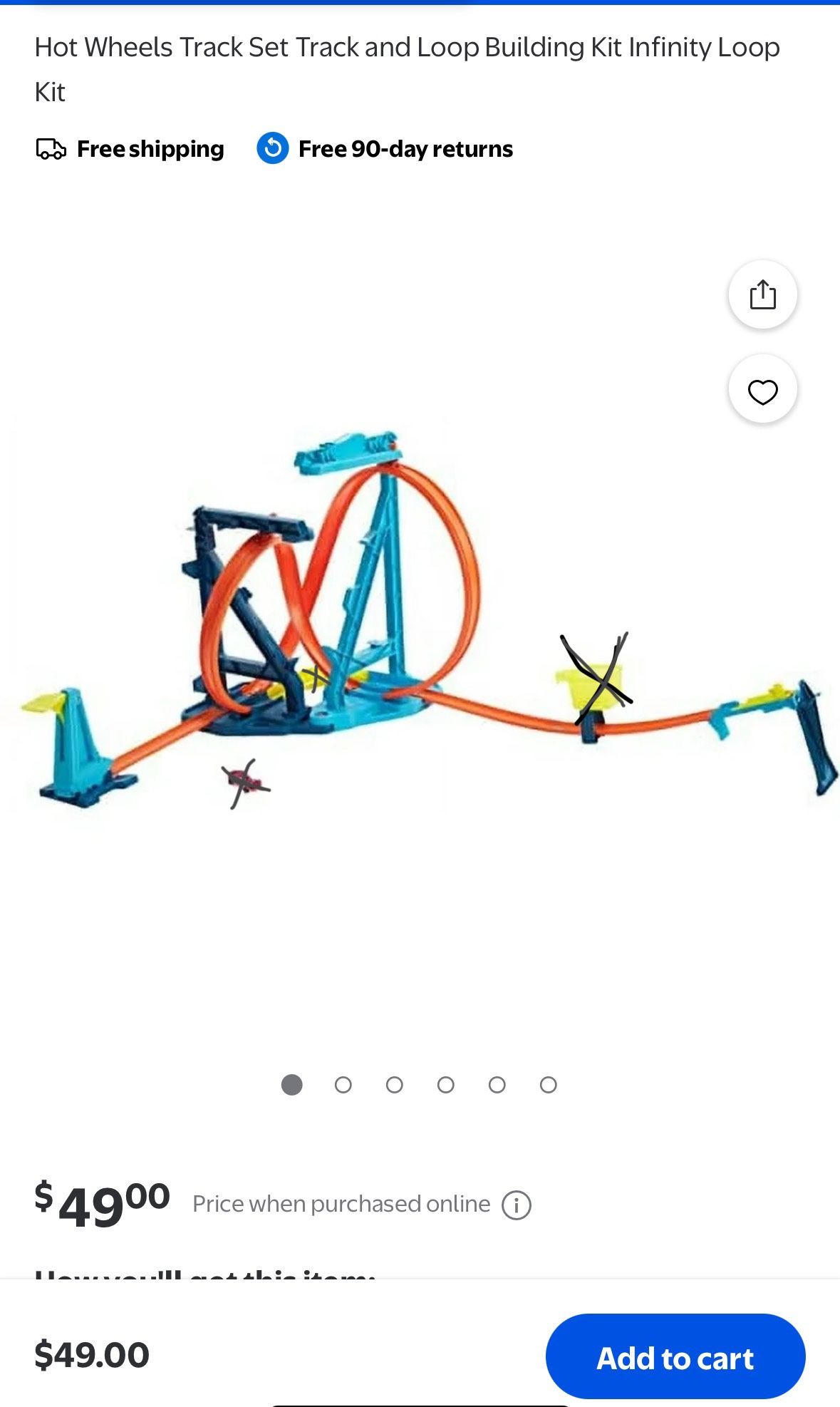 Hot Wheels Loops Race Track