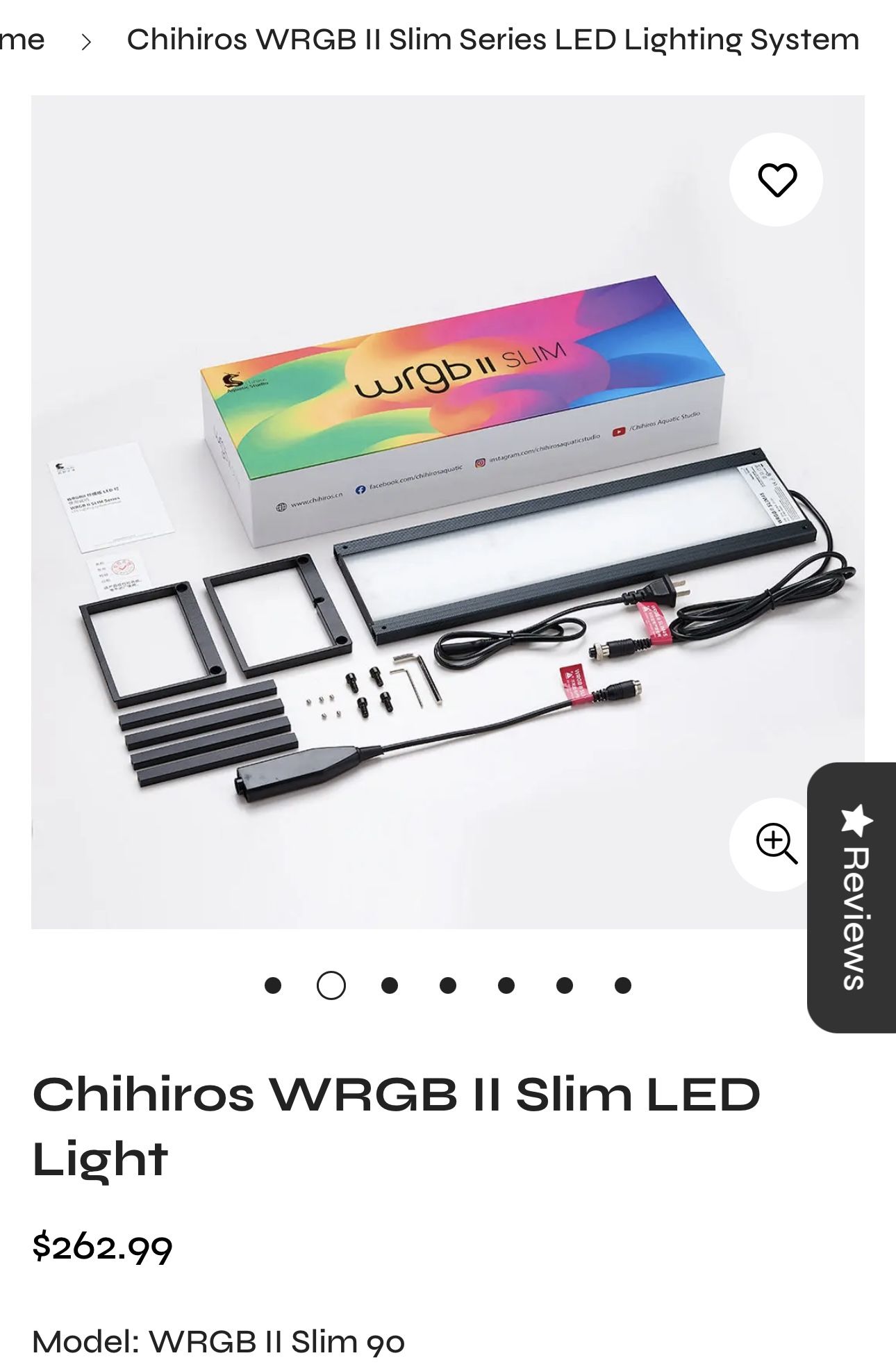 Chihiros LED Fish Tank Light 36inch
