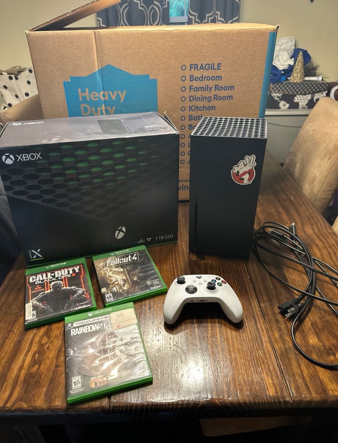 Series X Bundle 1TB With 3 Games + Controller & Accessories