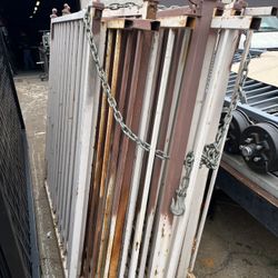 Fences 5’,6”total height long 150 ft long as it is