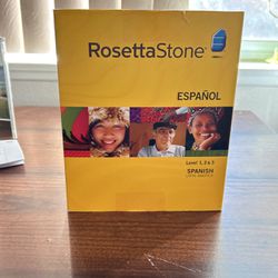 Rosetta Stone Spanish Level 1-3