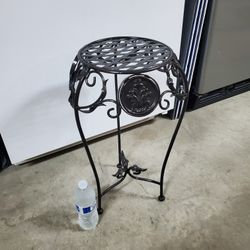 Wrought Iron Plant Stand Heavy 