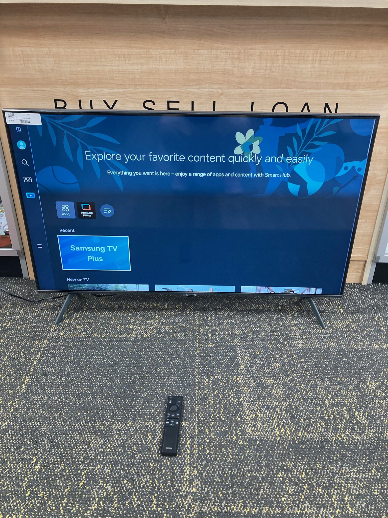 Samsung UN43CU7000 - 43" Class U7900 Series UHD 4K Smart Tizen TV (2025)