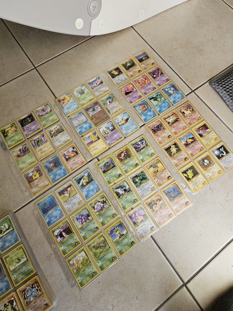 Pokemon Cards Vintage 90s and early 2000s