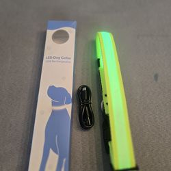 LED Dog Collar- Size Medium