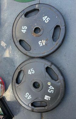 Olympic Weight Plates 45 Lbs.
