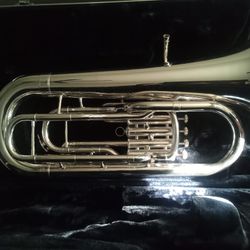 Andreas Eastman Euphonium Silver Brass 4 Valve 