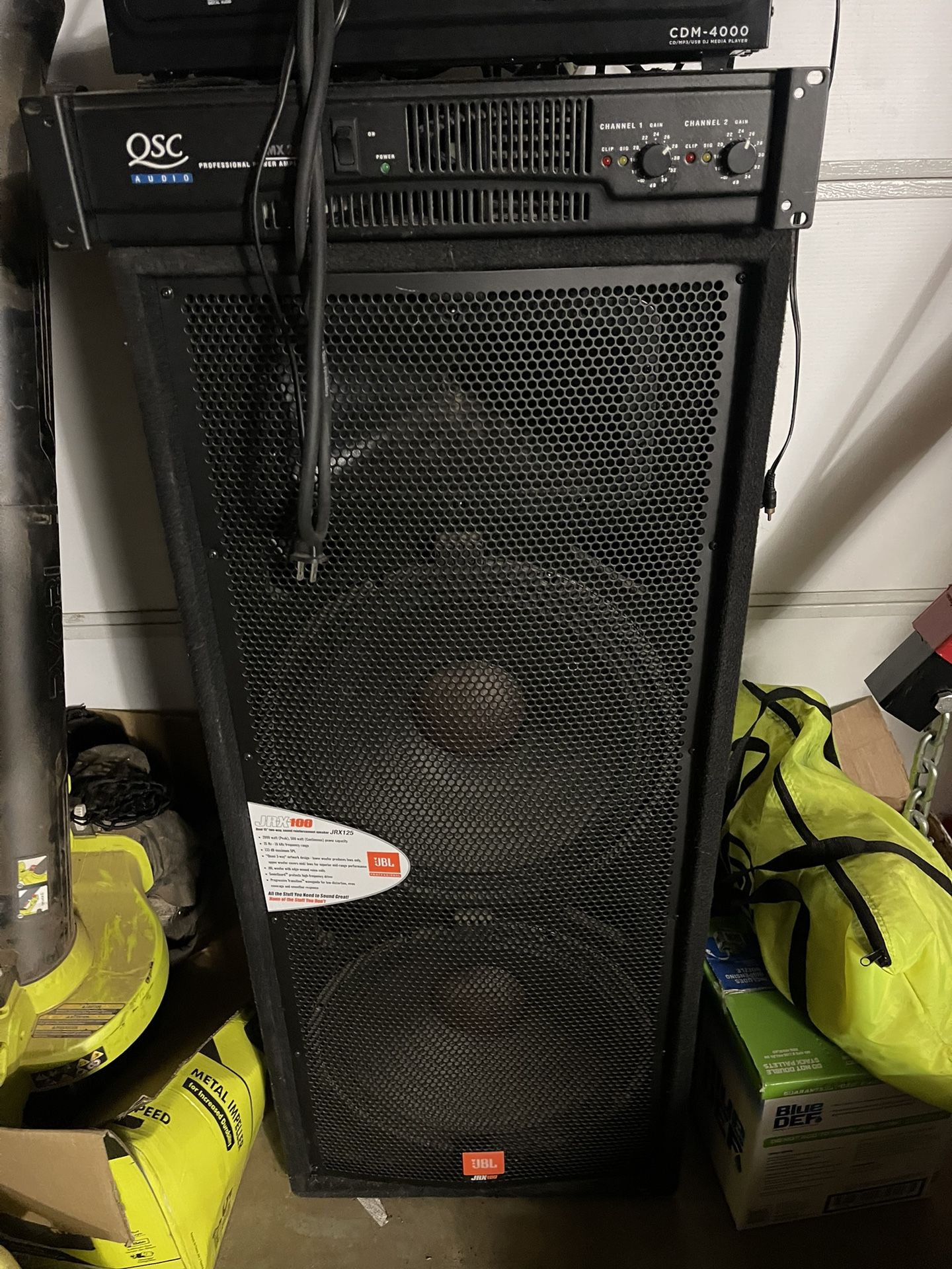 Jbl Jrx 100 Subwoofer With Tweeter