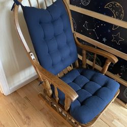 Wooden Glider With Cushion 