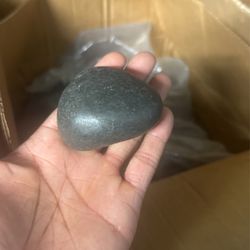 Small Bag Of Black Stones 