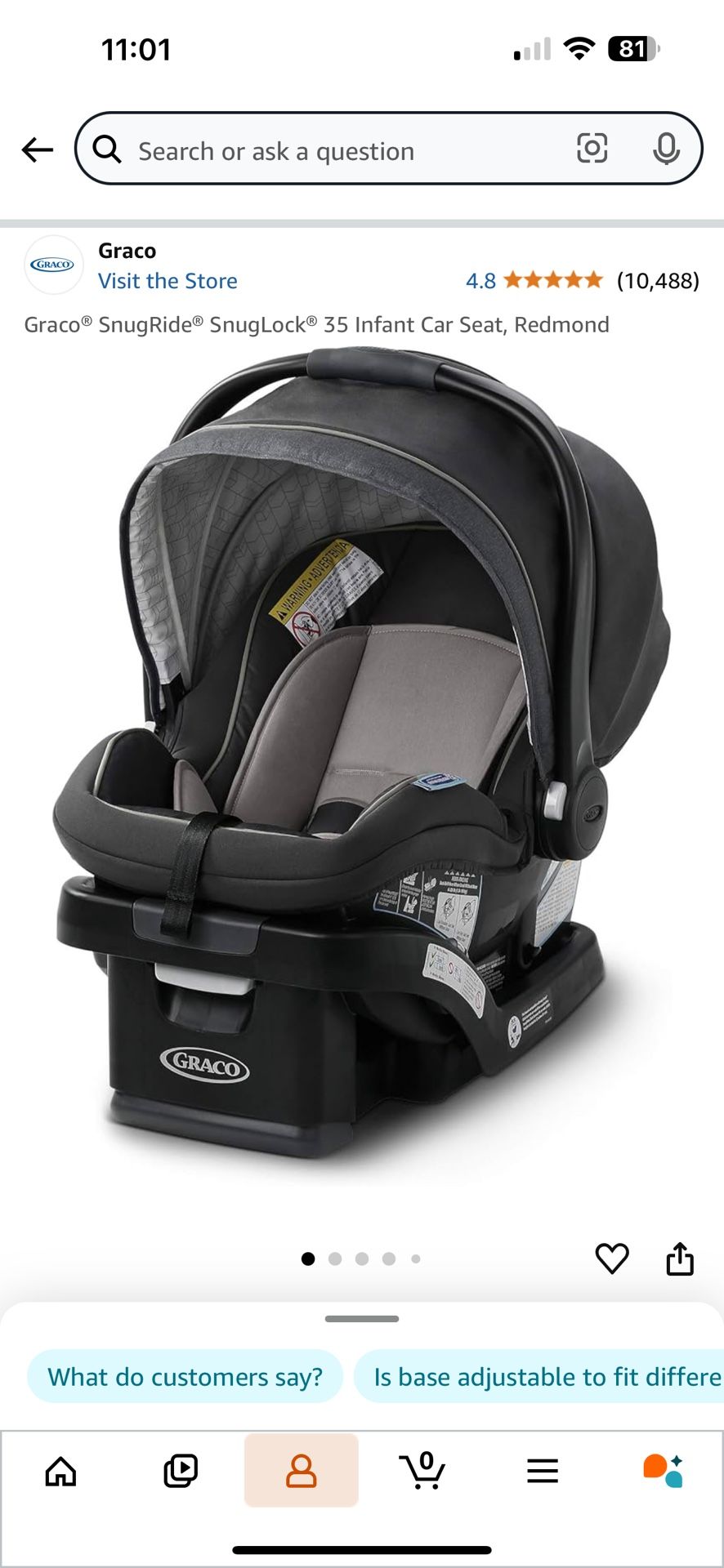Graco Infant Car Seat