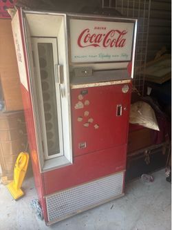 Vintage coke machine