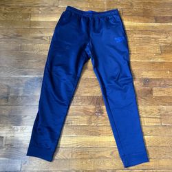 Reebok Vector Navy Blue Track Joggers Pants Size Youth XXL