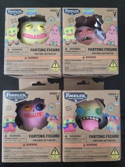 Fuggler x Farting Figure Series 2 SPONGEBOB Motion Activated 3.5"