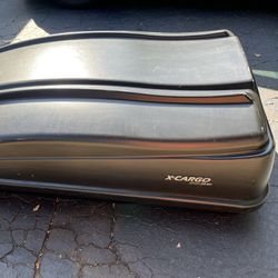 20-SV Hard Overhead Roof Box Carrier Auto Storage w/ Mounting Brackets & Key