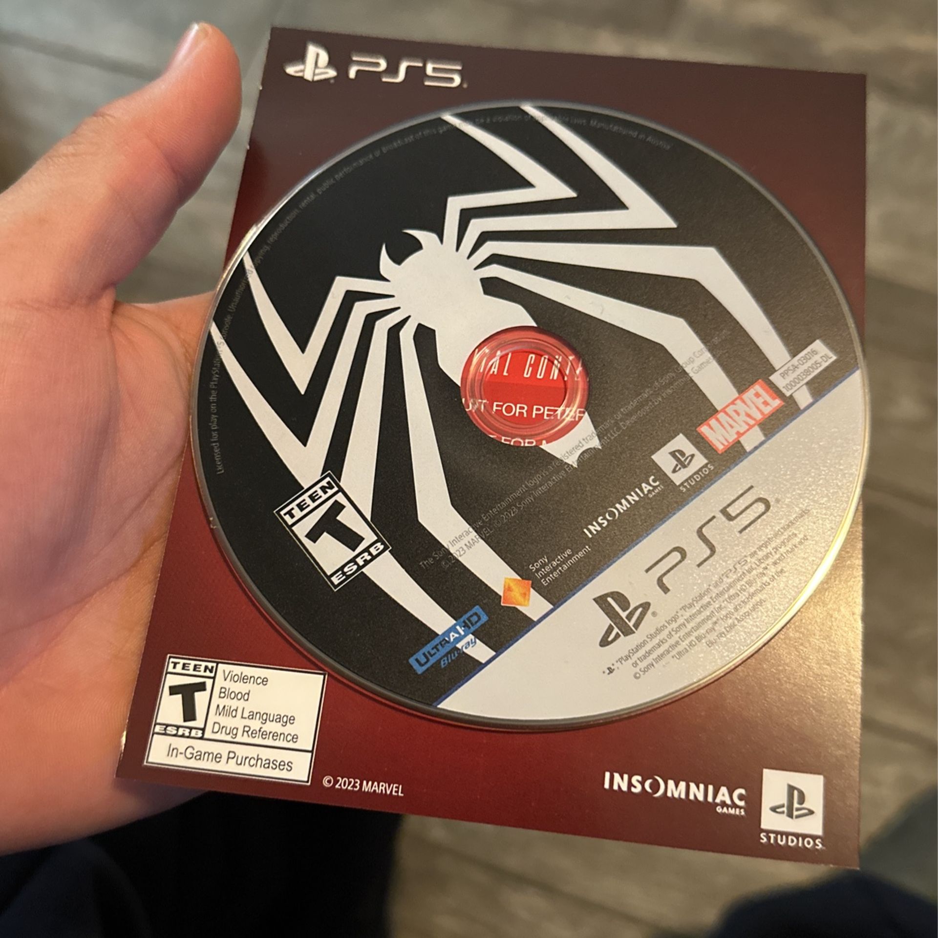 Spider man 2 - PS5 $40