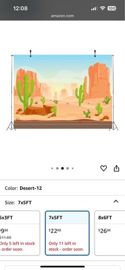 Backdrop Desert theme Disney Cars