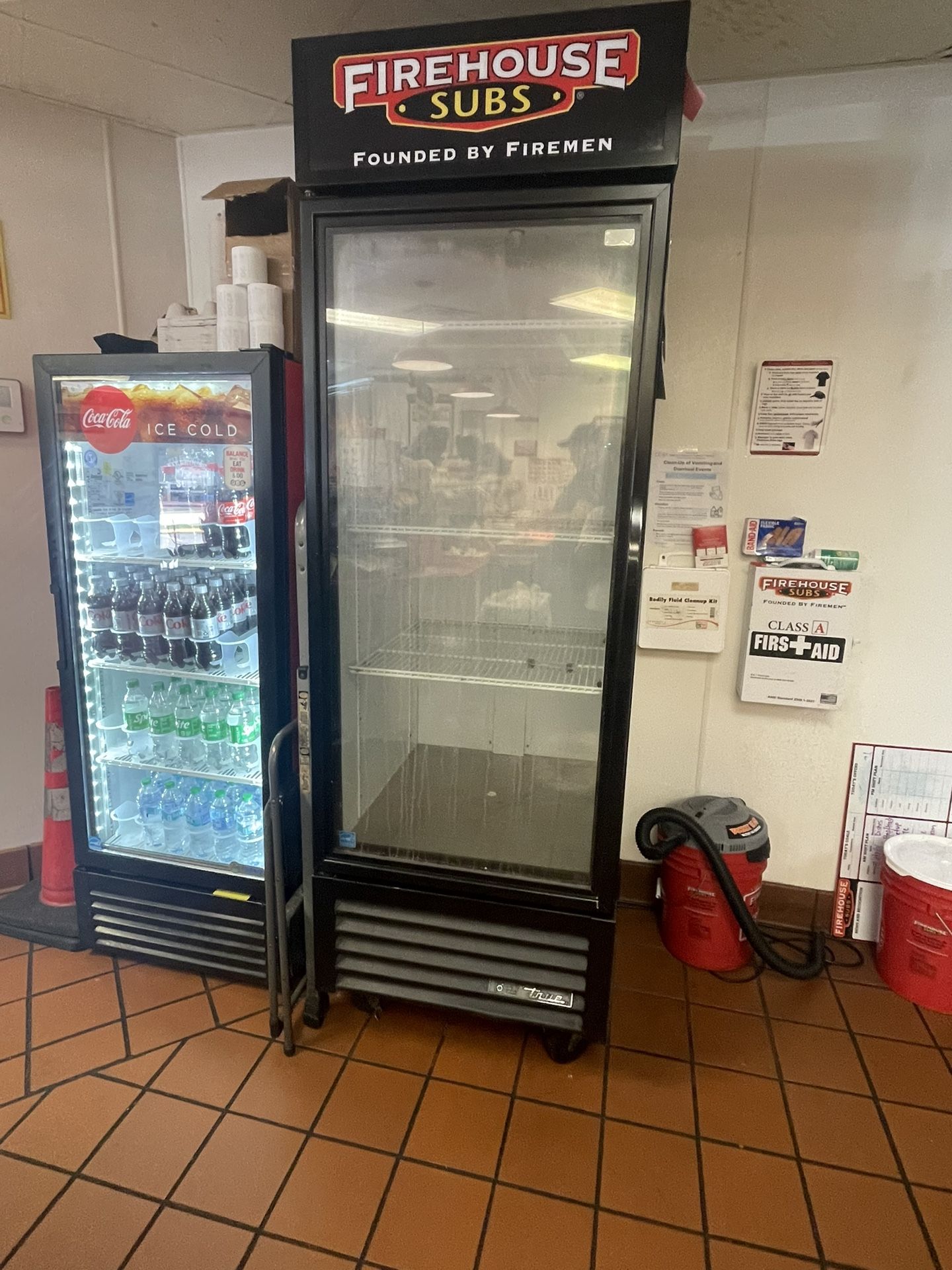 True single door cooler