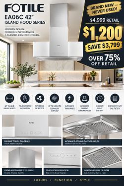 Fotile EA06C 42" Island Range Hood