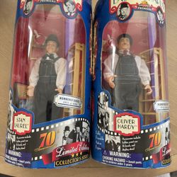 New In Box Laurel And Hardy Collectors Dolls Limited Edition 