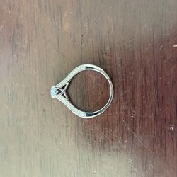 Lab Grown Diamond Engagement Ring Natural Diamond Wedding Band