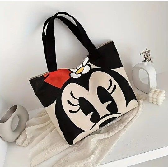 Minnie Mouse Canvas Tote Bag 