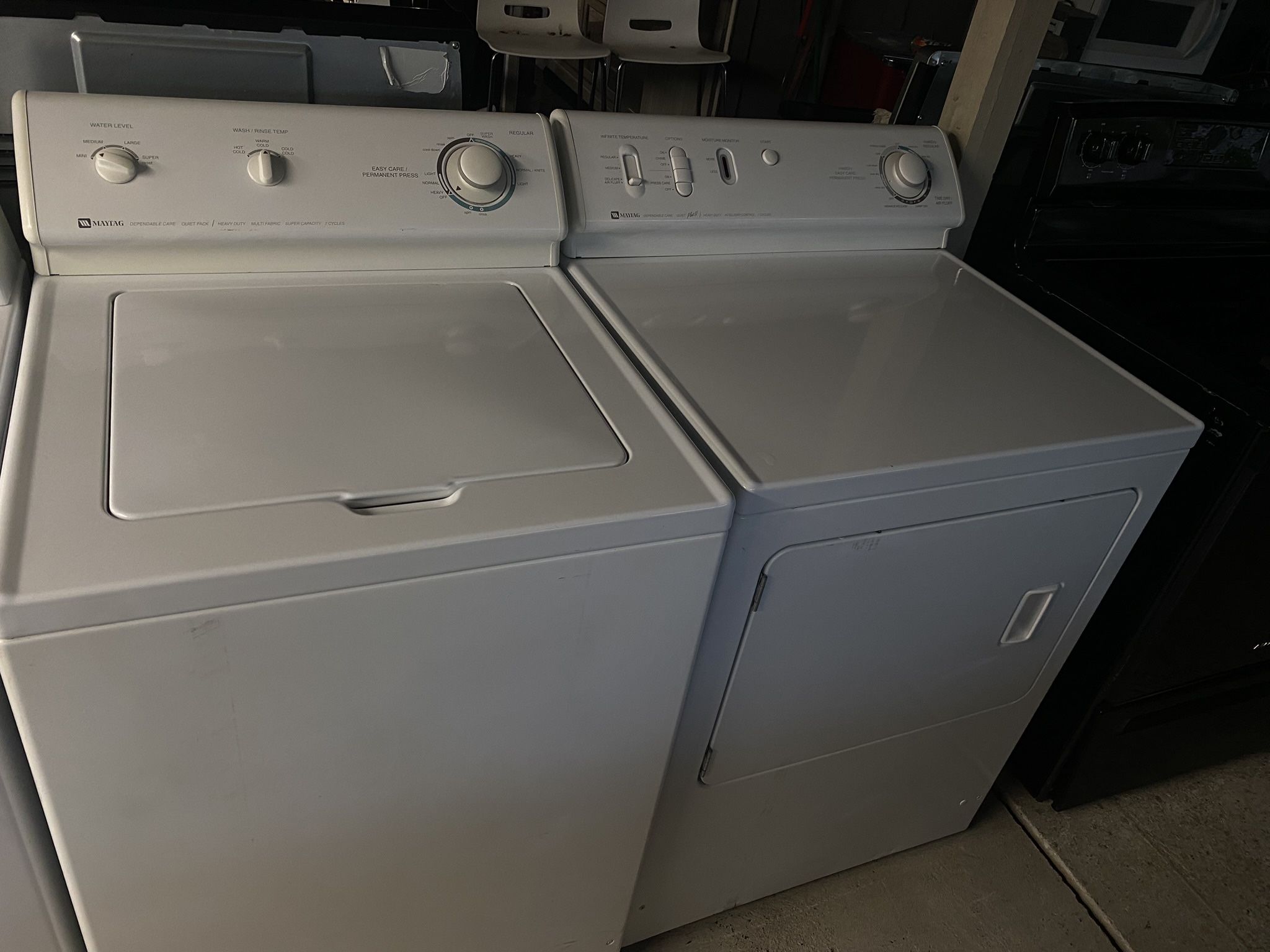 Set Washer/dryer Electric Maytag