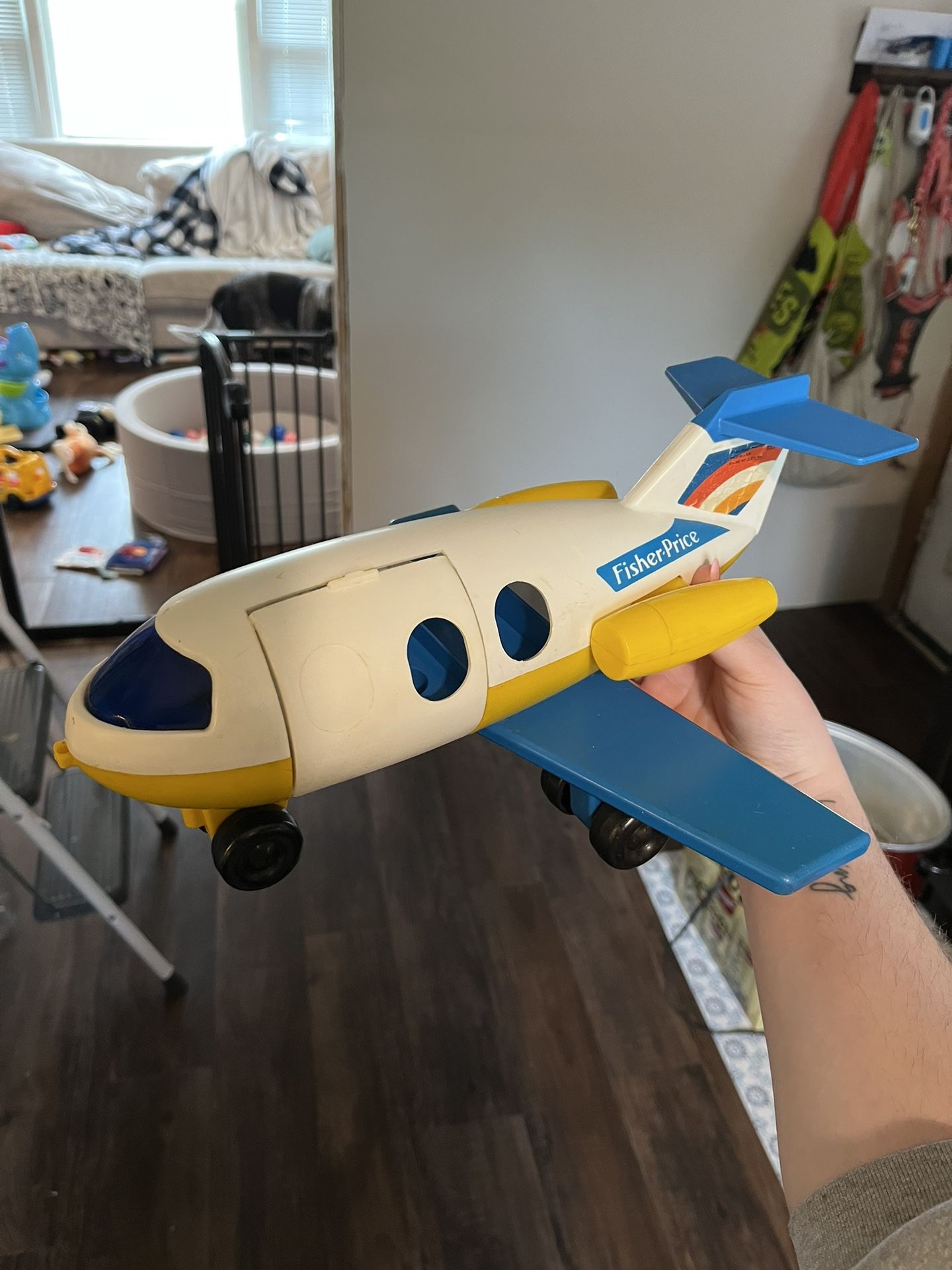 Vintage 1980’s Fisher Price Plane
