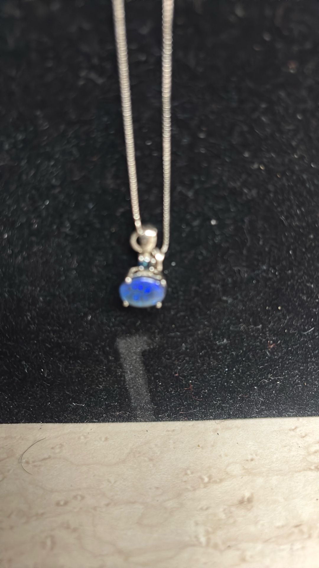 Blue Pendant