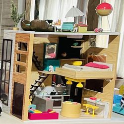 LOT: Our Generation Lori Doll Play Sets And Dolls