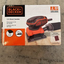 Black & Decker 1/4 Sheet Finish Sander