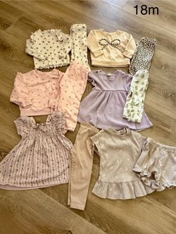 18m Toddler Girl Outfit Lot