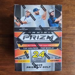 2025 Panini Prizm Golf LIV Golf Blaster Box