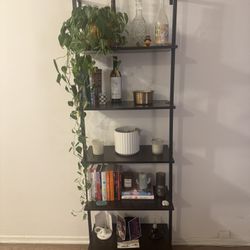 Black 5-Tier Shelf