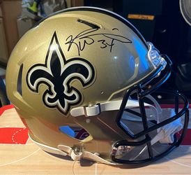 Fanatics Ricky Williams Signed Authentic Full Size Saints Helmet