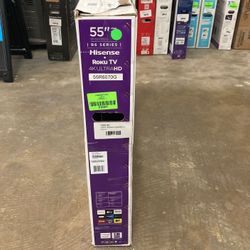HISENSE 55RG 55-Inch Roku 4K UHD Smart TV TQC