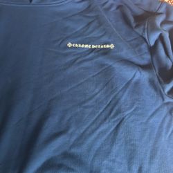 Chrome Hearts Hoodie Blue 