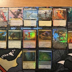 Japanese Showcase And Foil Rare & Mythic Rare Manic The Gathering Ikoria Cards