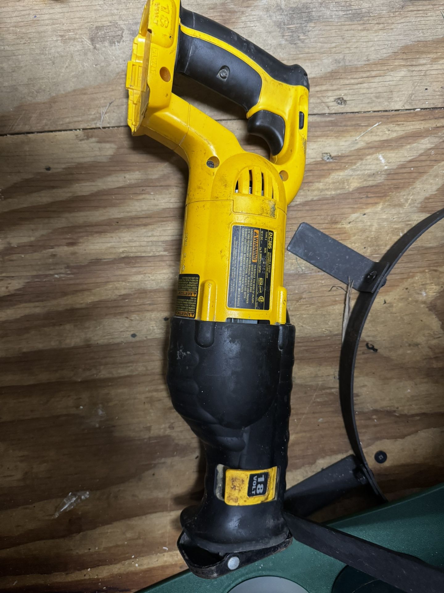 Dewalt 18 Volt Sawzall