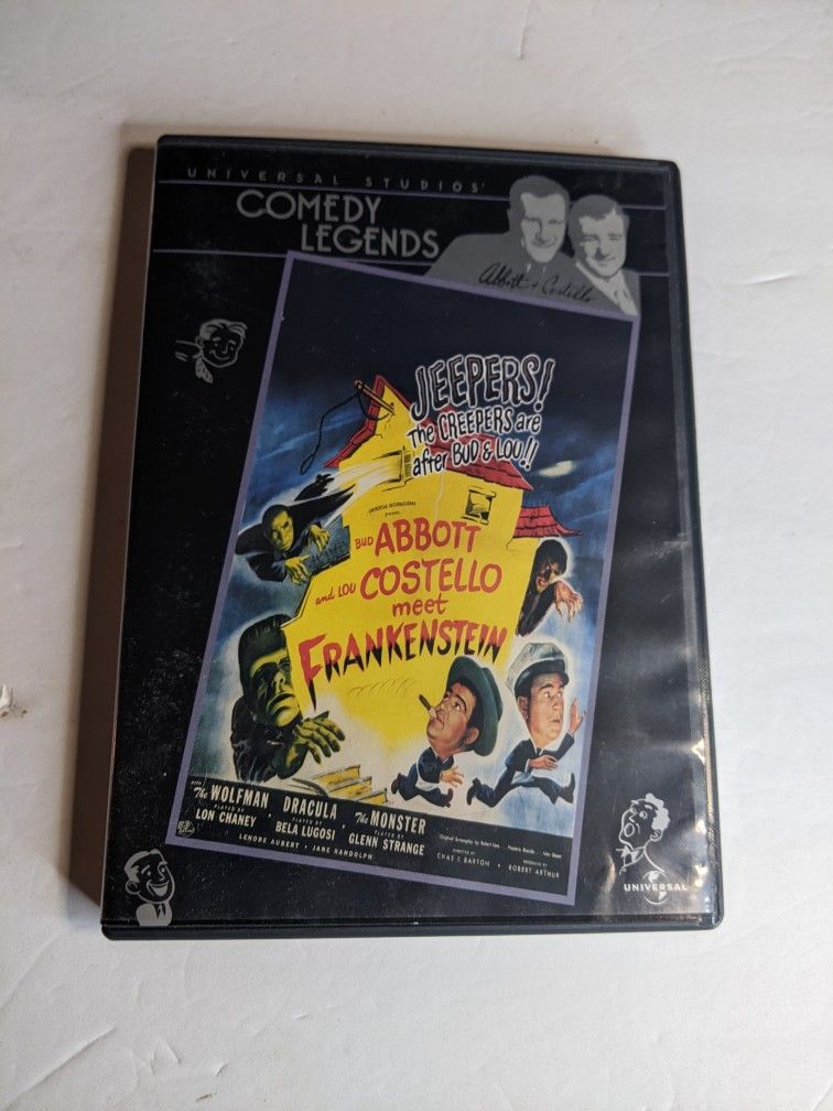 Comedy Legends Abbott Costello Meet Frankenstein DVD Movie Info Below