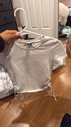 Crop top- white
