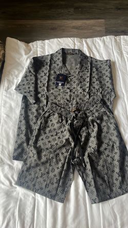 LV Men’s Button down w matching shorts