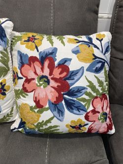 Decorative Pillows (7)- Embroidered.