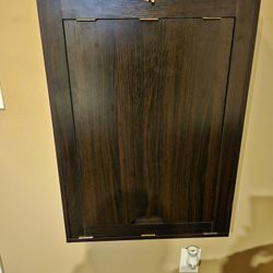 Wall Mounted Murphy Desk (Espresso)